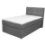 Carryhome POSTELJA BOXSPRING 140 cm x 200 cm , tekstil siva
