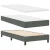 vidaXL Box Spring Postelja s Mattresom Temno Siva 100x200 cm Tkanina