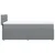 Vidaxl Box spring postelja z vzmetnico svetlo siva 80x200 cm blago