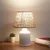 Opviq AYD 3161 Stona lampa, Smeđe-Bela