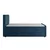 Livetastic BOXSPRING POSTELJA 120 cm  x 200 cm , les, kovina, umetna masa, tekstil modra