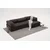Atelier del Sofa Ugaona garnitura Comfort, 290x95x75 cm, Antracit