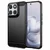 Techsuit Carbon Silicone maska za Motorola Edge 70 Fusion – crna