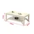 Fanshe Klub za sto, 100x50x45cm, Beli