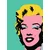 Tapeta ikonična Marilyn Monroe v pop art dizajnu - 196x270