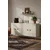Hanah Home komoda Lessi 150, 150 cm, bela / travertin