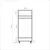 Hanah home Ormar Stil 90x192x52cm Hrast