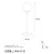 Opviq Stona lampa E14 Socket, Crna
