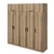 Hanah home Ormar Kale 225x255x52cm Bež
