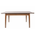 Aberto Design Trpezarijski sto Lotus 130x75x80cm Orah