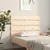 Vidaxl Posteljno vzglavje 90x3x80 cm trdna borovina