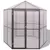 Staklenik od aluminija 240 x 211 x 232 cm