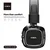 Moxom Bluetooth Slušalice MX-WL88, Crne