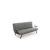 Atelier del Sofa Trosed na razvlačenje Zven, 180x64x78cm, Sivi