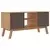 TV ormarić OLDEN smeđi 114 x 43 x 57 cm od masivne borovine