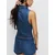 Pull&Bear Bluza temno modra
