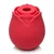 Bloomgasm 10X Wild Rose Red Silicone Suction Clit Stimulator Red