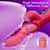SuperLove Tongue Wave Thrusting & Finger Dual Vibrator Red