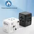 Potovalni adapter Techsuit HHT905 5v1 z 2x USB, 3x Type-C izhodi in PD 45W hitrim polnjenjem