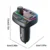 Bluetooth FM RGB Transmiter C14 QC3.0+PD crni