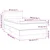 Vidaxl Box spring postelja z vzmetnico krem 80x200 cm blago