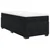 vidaXL Box spring postelja z vzmetnico črn 90x190 cm žamet