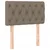 Vidaxl Box spring postelja z vzmetnico taupe 80x200 cm blago