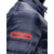 OMBRE CLOTHING muška prošivena zimska jakna bez kapuljače Streak, tamno plava, S