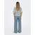 ONLY Bluza ONLPAULA siva/bela