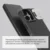 Maska za telefon na preklop Nillkin Qin Prop za iPhone 16 Pro (Plain Leather), Crna
