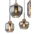 Globo 15549-6H - Viseći luster na sajli, mat, 6xE27/40W/230V, crna