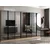 Hanah Home ormar sa reflektujućim staklom Nisa 20652, 315 cm, dore