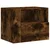 Vidaxl vidaXL Viseča nočna omarica dimljen hrast 45x30x35 cm