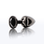 Taboom Butt Plug With Diamond Jewel Black M