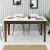 Hanah Home Milan 514 Trpezarijski sto, Belo-Braon