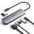 ANKER Nano HUB USB-C 7v1 4K HDMI siv - A83D2HA1