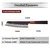 Damaskasti kuhinjski nož AO-37382 - Kiritsuke / Smeđa KP37382