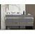 HANAH HOME Komoda Ipek Anthracite Gold