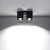 Sollux SL.0063 - Spot svetiljka QUAD 2 2xGU10/40W/230V crna