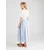 Weekend Max Mara Obleka BRONZO modra/svetlo modra/bela