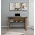 Hanah Home radni sto Pillar, 100 cm, atlantski bor / antracit