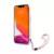 Torbica Guess Marble Strap za iPhone 13 6.1 roze (GUHCP13MKMABPI)