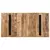 vidaXL Jedilna miza 180x90x76 cm robusten mangov les
