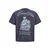 JACK & JONES Majica JORMAINE temno siva/bela