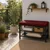Hanah Home cipelarnik Lotus, 30 cm, bordo