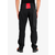 Moške pohodne hlače Haglofs L.I.M ZT Pant - true black/zenith red