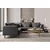 Atelier del Sofa Ugaona garnitura Flexy L, 285 x 285 x 100 cm, Antracit