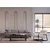 Atelier del Sofa Dvosed Jaguar 2, 200 x 100 x 75 cm, Sivi