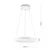 Orion - LED prigušiva luster na sajli KOLK LED/40W/230V 2700/3000/4000K prečnik 40 cm bela