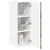 Vidaxl Kuhinjski element Dimljeni oreh 30 x 31 x 80 cm Konstruiran les
